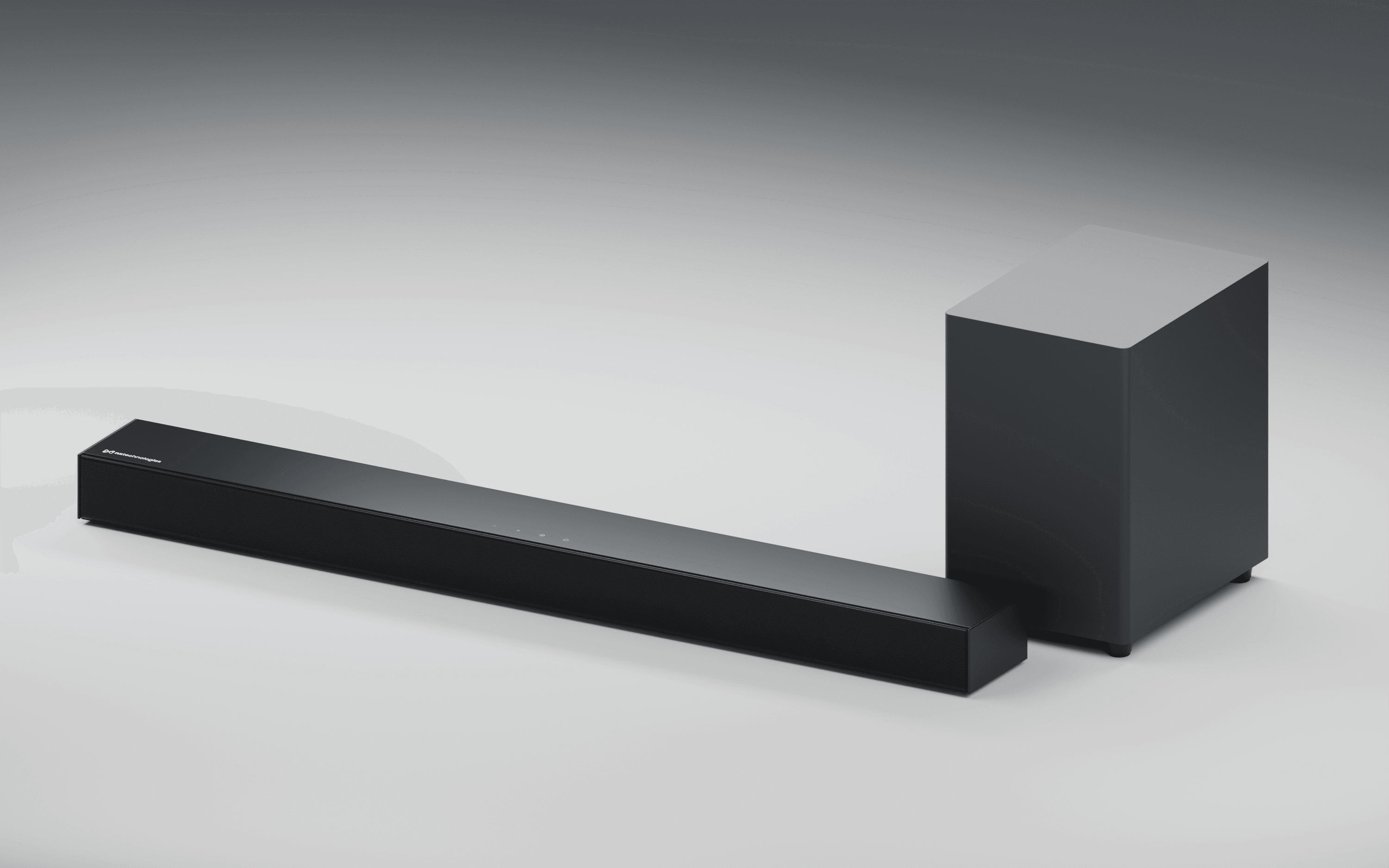 NXBAR 2.1 soundbar with wireless subwoofer